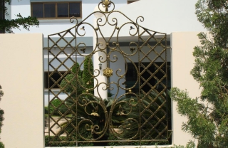 Cổng cửa sắt nghệ thuật MDC502