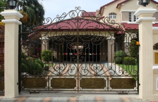 Cổng cửa sắt mỹ thuậtMDC506