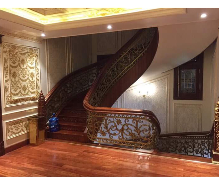 Cầu thang nhôm đúc CTNĐMD019