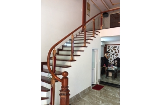 Cầu thang nhôm kính MD002