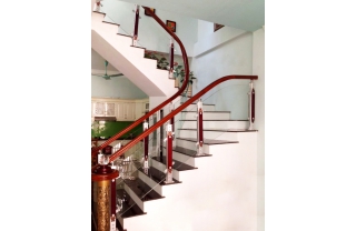 Cầu thang nhôm kính MD003