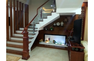 Cầu thang nhôm kính Juying  No.JY2033