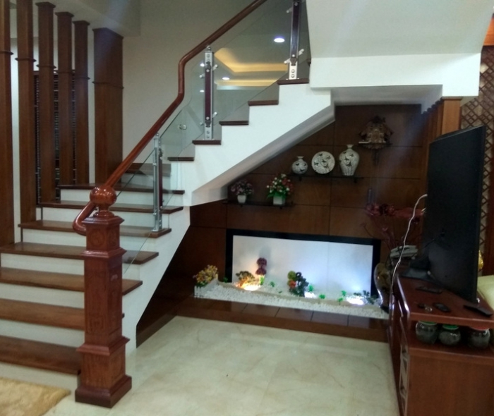 Cầu thang nhôm kính Juying  No.JY2033