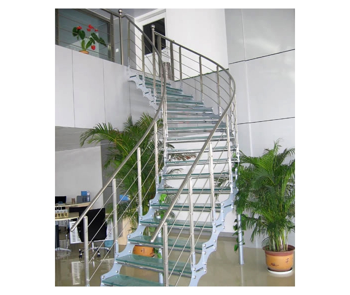 Cầu thang xương cá ghép nhập khẩu XCNK02