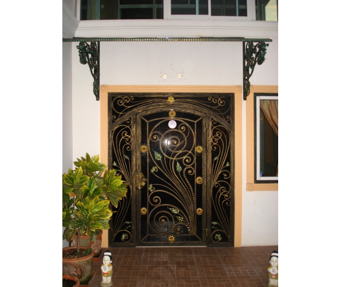 Cổng cửa sắt nghệ thuật MDC501