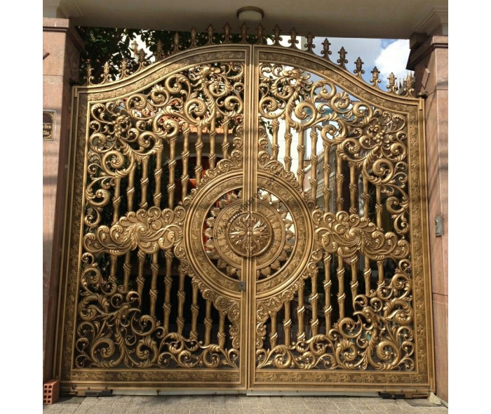 Cổng cửa nhôm đúc MDCN01