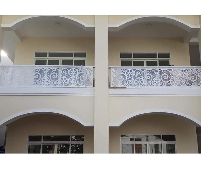 Lan can ban công sắt CNC MD14 