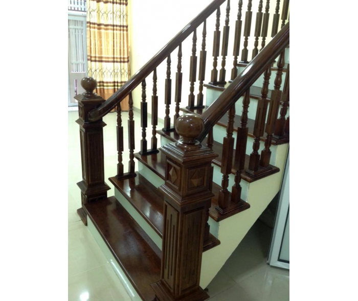 Cầu thang gỗ Hương Nam Phi MDGH2