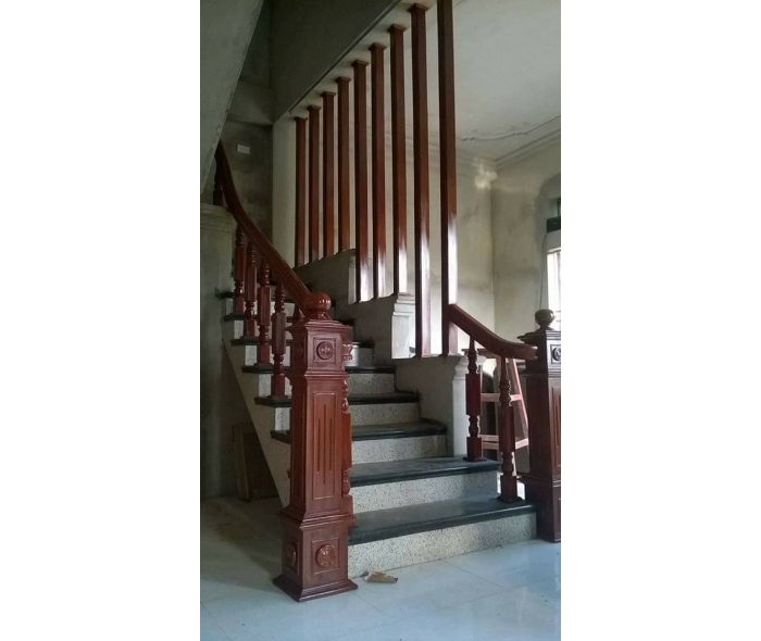 Cầu thang gỗ Hương Nam Phi MDGH3