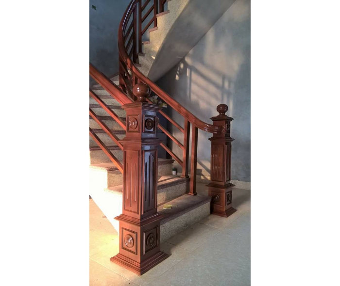 Cầu thang gỗ hương nam phi MDGH4